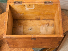 Load image into Gallery viewer, Vintage Primitive Distressed Japanese Calligraphy Storage Chest