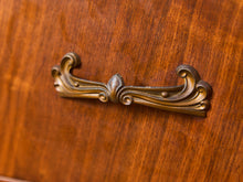 Load image into Gallery viewer, Art Deco Highboy with Ornate Hardware