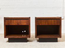 Load image into Gallery viewer, Pair of 1970’s Lane Vintage Floating Nightstands