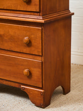 Load image into Gallery viewer, Maple Vintage Antique Highboy