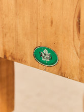Load image into Gallery viewer, Vintage Butcher Block Marble Top Table