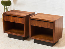 Load image into Gallery viewer, Pair of 1970’s Lane Vintage Floating Nightstands
