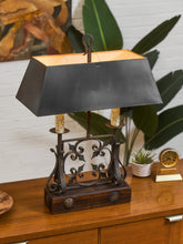 Load image into Gallery viewer, Vintage Bouillotte Spanish Table Lamp