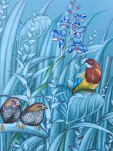 Load image into Gallery viewer, Vintage Birds of Paradise Painting
