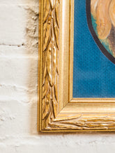 Load image into Gallery viewer, Golden Retriever Double Portrait in Gilt Frame