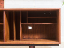 Load image into Gallery viewer, Walnut 1960’s Multi Media LP Storage Cabinet