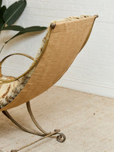 Load image into Gallery viewer, Antique 1800’s RW Winfield Tiger Fur Rocking Chair