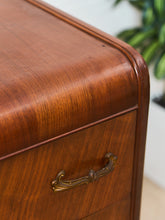 Load image into Gallery viewer, Art Deco Highboy with Ornate Hardware