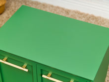 Load image into Gallery viewer, Kelly Green Vintage Mid Century Nightstands