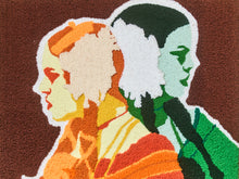 Load image into Gallery viewer, 1970's Tufted Fiber Art Portrait
