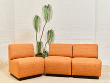 Load image into Gallery viewer, Tappo Modular Sofa by John Mascheroni for Vecta in Orange Tweed