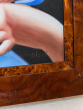 Load image into Gallery viewer, Art Deco Vintage Blonde Woman Surrealist Painting
