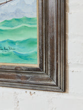 Load image into Gallery viewer, Art Deco style Nautical Painting by John Eric 1969