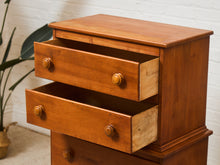 Load image into Gallery viewer, Maple Vintage Antique Highboy