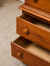 Load image into Gallery viewer, Maple Vintage Antique Highboy