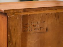 Load image into Gallery viewer, Maple Vintage Antique Highboy