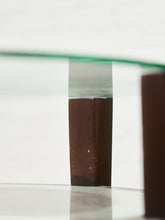 Load image into Gallery viewer, Round Wood 2 Tier Table