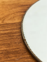 Load image into Gallery viewer, Round Scalloped Edge Art Deco Mirror
