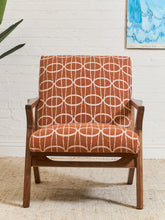 Load image into Gallery viewer, Zayden Lounge Chair in Anya Adobe