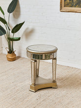 Load image into Gallery viewer, Mirrored Neoclassical Side Table