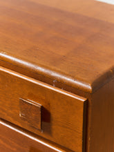 Load image into Gallery viewer, 1940's Art Deco Solid Maple Desk