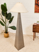 Load image into Gallery viewer, Rare Designer Stainless Steel Floor Lamp