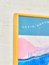 Load image into Gallery viewer, David Hockney RARE 1980 Mulholland Drive Collotype Print Frames Museum Poster