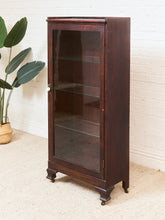 Load image into Gallery viewer, Antique Mission Oak Arts & Crafts Bar Cabinet