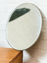 Load image into Gallery viewer, Round Scalloped Edge Art Deco Mirror