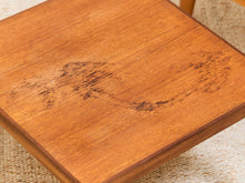 Load image into Gallery viewer, Teak Danish Modern Side Table