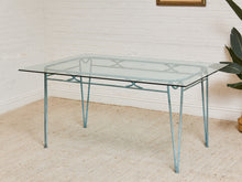 Load image into Gallery viewer, Antiqued Vintage Mid Century Patio Table