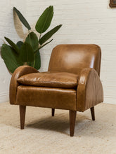 Load image into Gallery viewer, Roland Chair in Echo Umber Leather