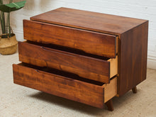 Load image into Gallery viewer, MCM Solid Walnut Ace Hi Dresser