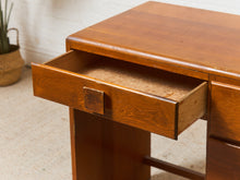Load image into Gallery viewer, 1940's Art Deco Solid Maple Desk