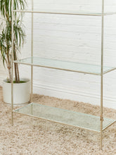 Load image into Gallery viewer, Hollywood Regency Gold Etagere Shelf