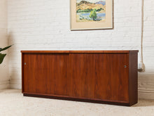 Load image into Gallery viewer, Walnut 1960s Credenza Sideboard