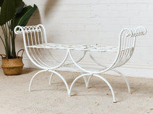 Load image into Gallery viewer, Outdoor Metal Bench As Found