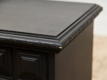 Load image into Gallery viewer, Black and Gold Brutalist Dresser