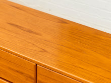 Load image into Gallery viewer, Teak Danish Modern 6 Drawer Dresser