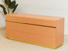 Load image into Gallery viewer, Post Modern Creamy Coral Dresser