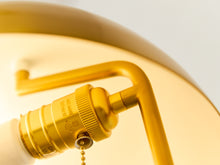 Load image into Gallery viewer, Gold Lamp with Rope Bottom Floor Lamp