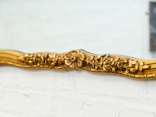 Load image into Gallery viewer, Ribbon Crested Gilt Mirror