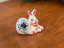 Load image into Gallery viewer, Vintage Ceramic Bunny Salt Shaker, Hand-Painted, Made in Japan