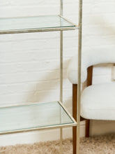 Load image into Gallery viewer, Hollywood Regency Gold Etagere Shelf
