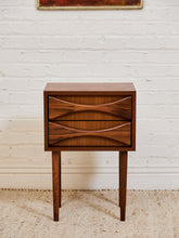 Load image into Gallery viewer, Sculpted Nightstand in American Walnut