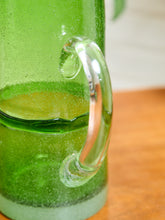 Load image into Gallery viewer, Vintage crackle, Murano Italian Glass Set with Pitcher