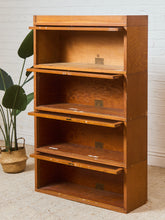 Load image into Gallery viewer, Barrister Oak Antique Lawyers Book Shelf by Globe-Wernicke