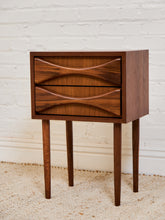 Load image into Gallery viewer, Sculpted Nightstand in American Walnut