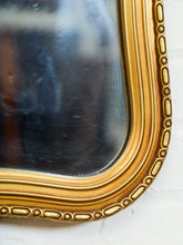 Load image into Gallery viewer, Ribbon Crested Gilt Mirror