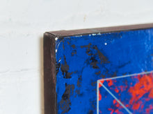 Load image into Gallery viewer, Blue and Red museum Painting by Gerald Campbell
